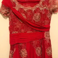 پیراهن مجلسی پر کار|لباس|مراغه, |دیوار