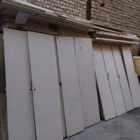 درب چوبی بدون چارچوب