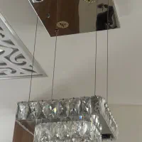 لوستر شیشه ای درحد نو