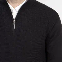 بافت نیم زیپ باکسی ترند NO1 تکی به قیمت عمده|لباس|یاسوج, |دیوار