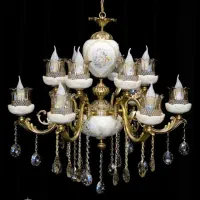 لوستر نمایشگاه چغاسبز|لوستر و چراغ آویز|ایلام, |دیوار