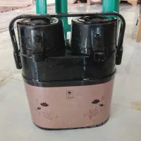 فلاسک دوقلو در حد نو خیلی کم استفاده شده