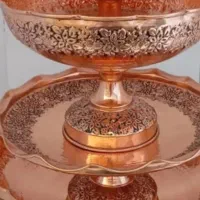 سرویس ۴ پارچه پذیرایی مسی