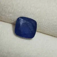 سه عدد یاقوت کبود سریلانکا ذغال دار