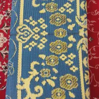 زیرانداز حصیری ۱۲ متری آبی