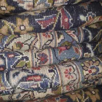 فرش دستباف زمینه سورمه ای|فرش|مشهد, صیاد شیرازی|دیوار