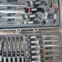 سرویس چاقوی دست ساز افنباخ آلمان|ظروف سرو و پذیرایی|کرج, حسن آباد|دیوار