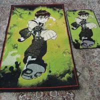 دوعد فرش ۱/۵×۱همراه با پادری