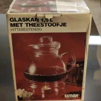 قوری پیرکس وارمردار    قدیمی و نایاب