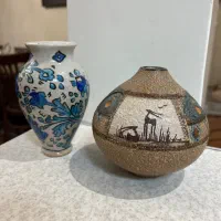 گلدان های نقاشی دست