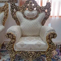 مبل سلطنتی ۹ نفره|مبلمان خانگی و میز عسلی|بیرجند, |دیوار