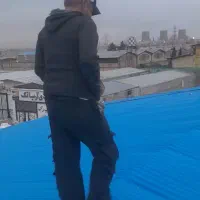 نصب شیروانی آبرو پوشش سقف سوله
