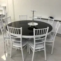 تولیدصندلی تالار مبله طلایی شیواری|میز و صندلی غذاخوری|شیراز, حومه شیراز|دیوار