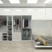 شلف پایه فلزی|کتابخانه، شلف، قفسههای دیواری|محمدشهر, محمدشهر|دیوار