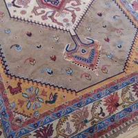 گلیم فرش پرزدار زیبا حراج