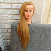 ۲عددکله مانکن شینیون و بافت و کوتاهی +پایه