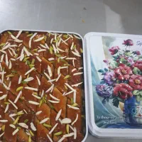 باقلوا نخودچی قطاب سنتی اعلا دهکده(صادق)