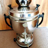 سماور گازی استیل ۴ لیتری