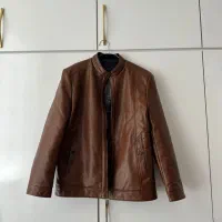 کت چرم مردانه