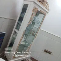 ویترین و میز تلوزیون|بوفه، ویترین، کنسول|قم, شاه سید علی|دیوار