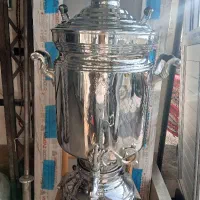 دو عدد سماور بزرگ مجلسی گازی و نفتی|سماور، چایساز، قهوهساز|نسیمشهر, |دیوار