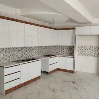 کابینت دستگیره مخفی هایگلاس سفید براق