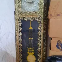 ویترین وساعت واینه شمعدان برنز