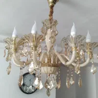 لوستر کریستالی شیشه‌ای|لوستر و چراغ آویز|پاکدشت, پاکدشت (مامازند)|دیوار