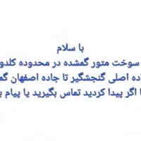 کارت سوخت متور گمشده