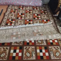 . ۱دست مبل۷نفره   لباسشویی کندی.دوعددگلیم فرش نو