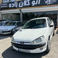 پژو ۲۰۶ v20 سفید مدل ۸۹