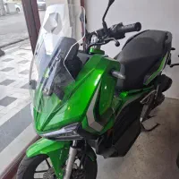 موتور اسکوتری AGV150 کویر - رنگ سبز