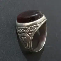 انگشتر نقره مردانه|جواهرات|بوئین زهرا, |دیوار