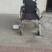 ویلچر تاشو خرفه ای در حد نو هس|آرایشی، بهداشتی، درمانی|تبریز, |دیوار