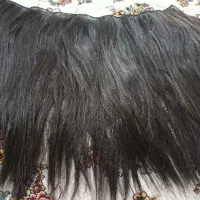 موی پوش خورده 50سانتی  مشکی طبیعی