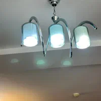 لوستر سه شعله پیچ و تک شعله به قیمت ۵میلیون