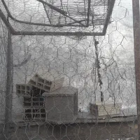 قفس آهنی بزرگ