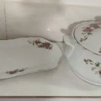 ظروف گل سرخی و ..