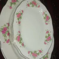 سرویس گل سرخی|ظروف سرو و پذیرایی|شیراز, هفت تنان|دیوار