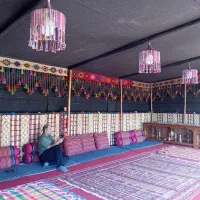 پلاس مویی،  قره چادر قشقایی پُر تراکم