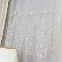 پرده حدود۲متر در ۲۸۰ دو عدد