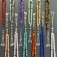 تسبیح های زیبای سنگ های طبیعی و معدنی