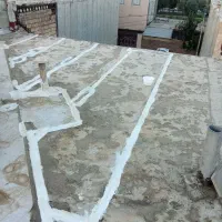 عایق کاری برطرف کردن نم چکه حمام سرویس پشت‌بام|خدمات پیشه و مهارت|بروجرد, |دیوار