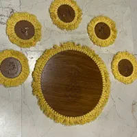 زیر بشقابی و زیرلیوانی ترک