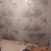 کاشی کاری و سرامیک و خورده کاری انجام میدم|خدمات پیشه و مهارت|رشت, رودباری|دیوار