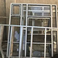 خرید و فروش درب پنجره آهنی آلومینیومی