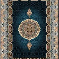 فرش ماشینی 700 شانه کاشان نخ ابریشم