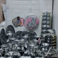 کامل ترین سرویس آشپز خانه سرویس ۹۶پارچه چکشی