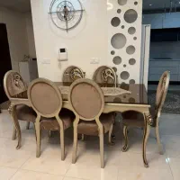 مبلمان میز غذا خوری کنسول در حد نو|مبلمان خانگی و میز عسلی|قم, در بهشت|دیوار