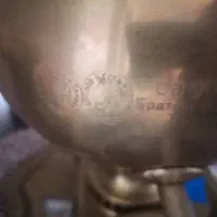 سماور برنجی با مهر حک روس|کلکسیون اشیاء عتیقه|قزوین, |دیوار